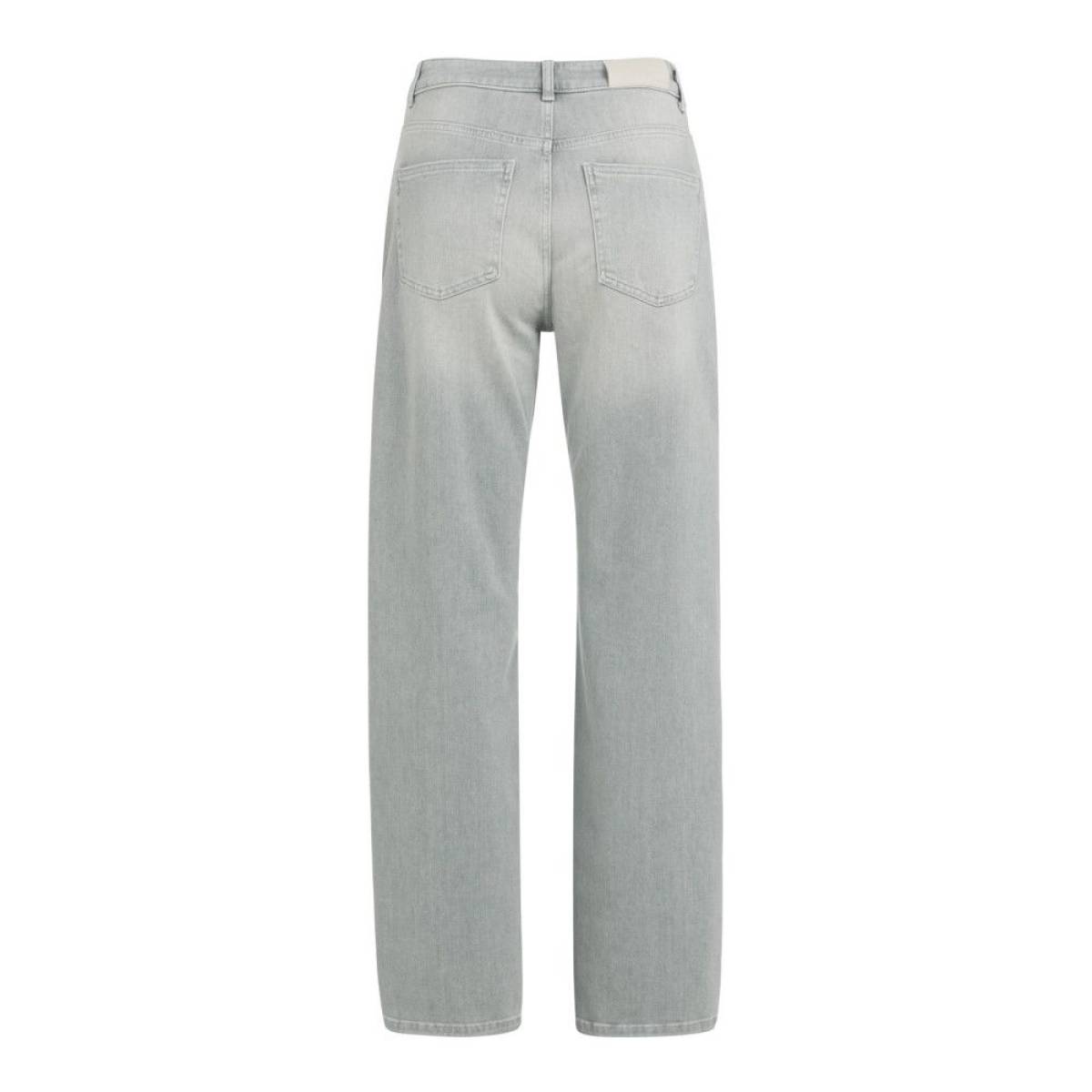 Yaya Cargobroek met laag kruis grijs