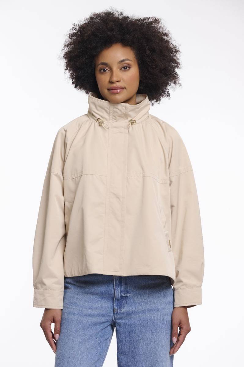 Rino & PelleWide fit short jacket with high collar