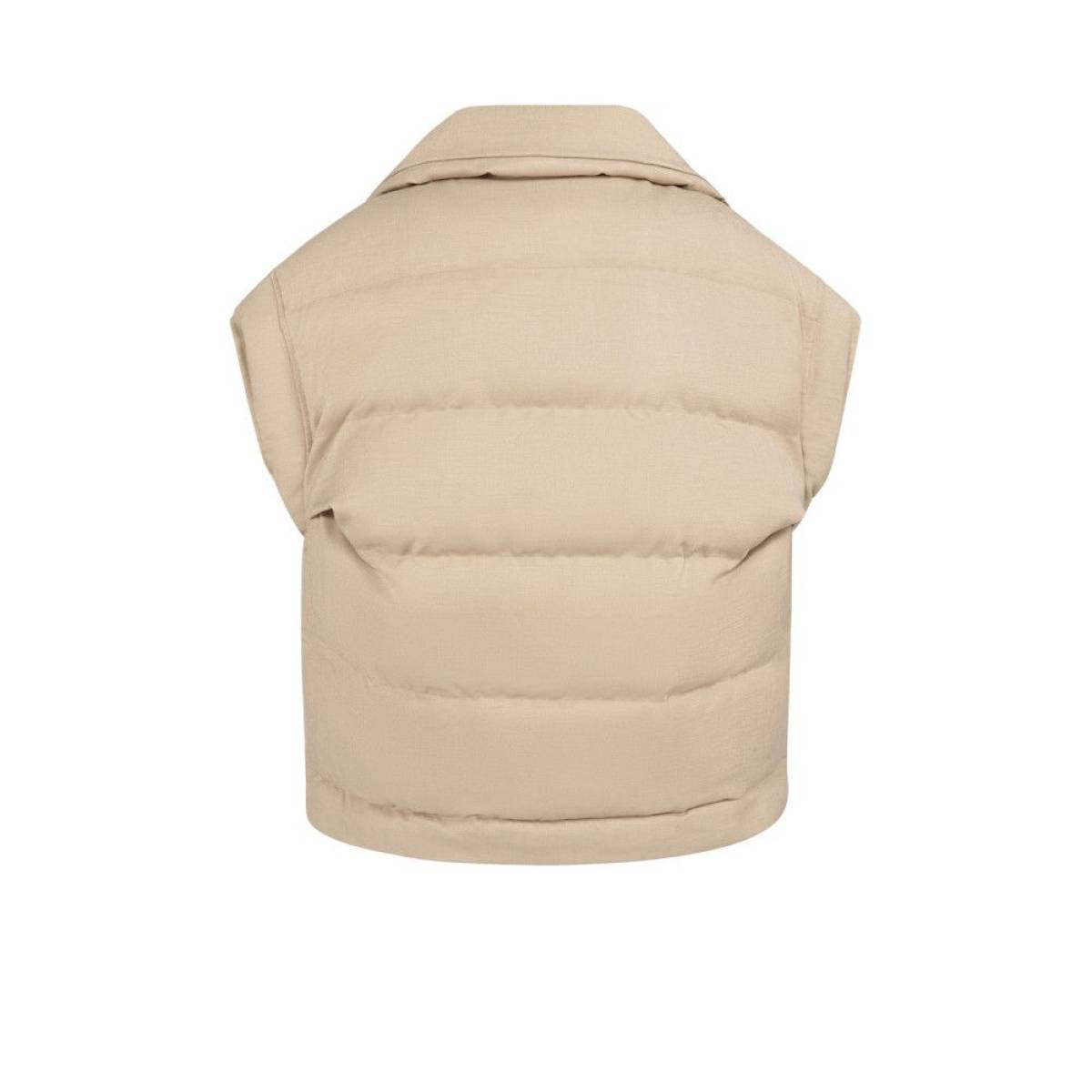 Yaya Oversized bodywarmer met kraag