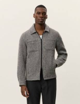 Les Deux Marselle twill wool jacket