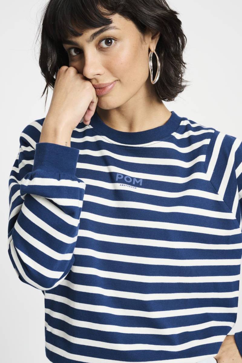 POM Amsterdam Striped Blue White