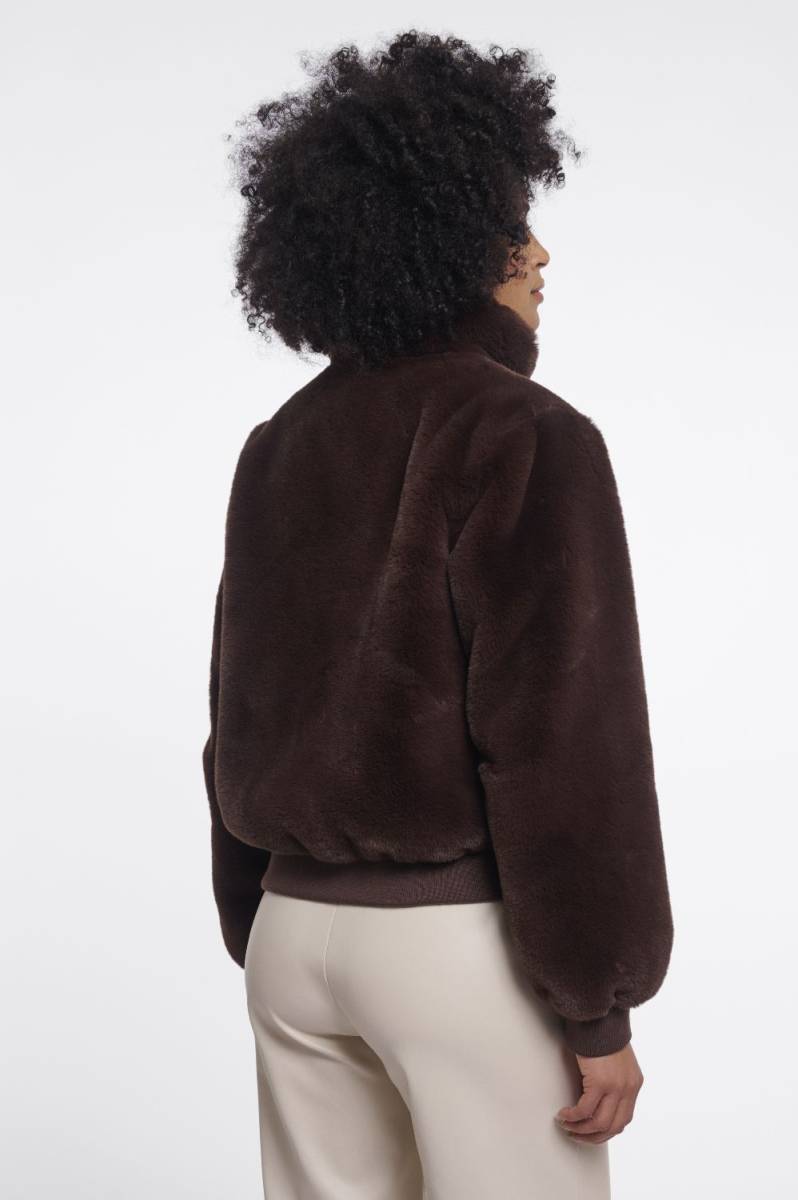 Rino & Pelle Short faux fur jacket