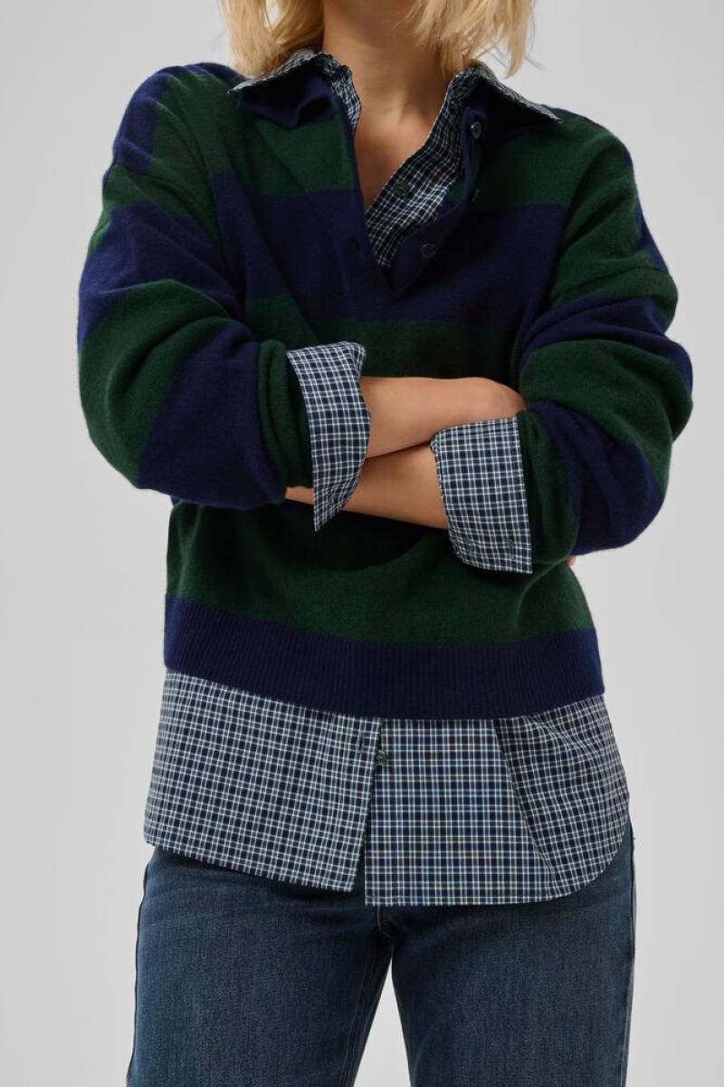 My Essential Wardrobe MWJola knit polo pullover