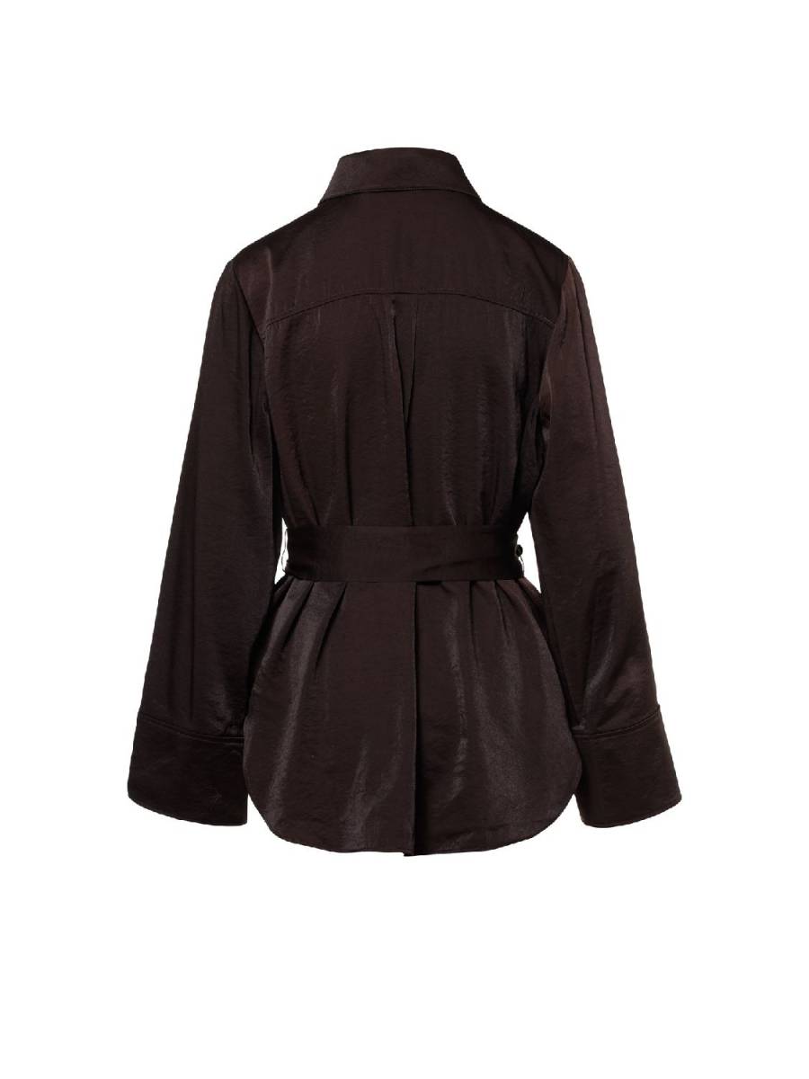 Beaumont Sannie Blouse donkerbruin