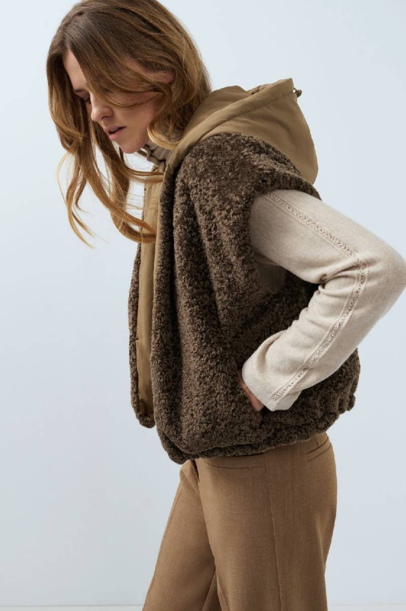 Yaya Omkeerbare bodywarmer