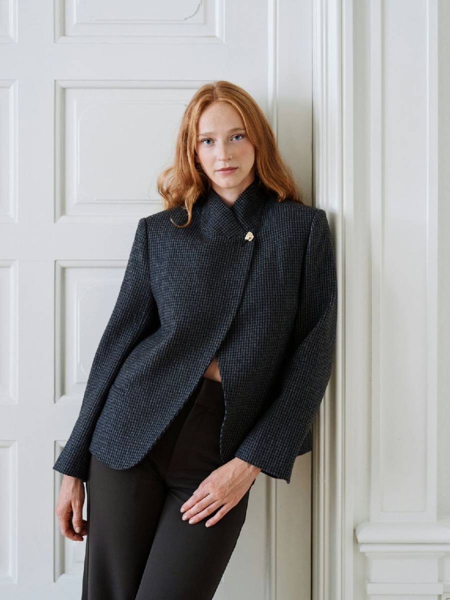 Neo Noir Paria check blazer