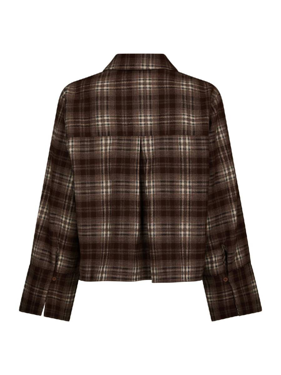 Neo Noir Jaylin flannel check shirt