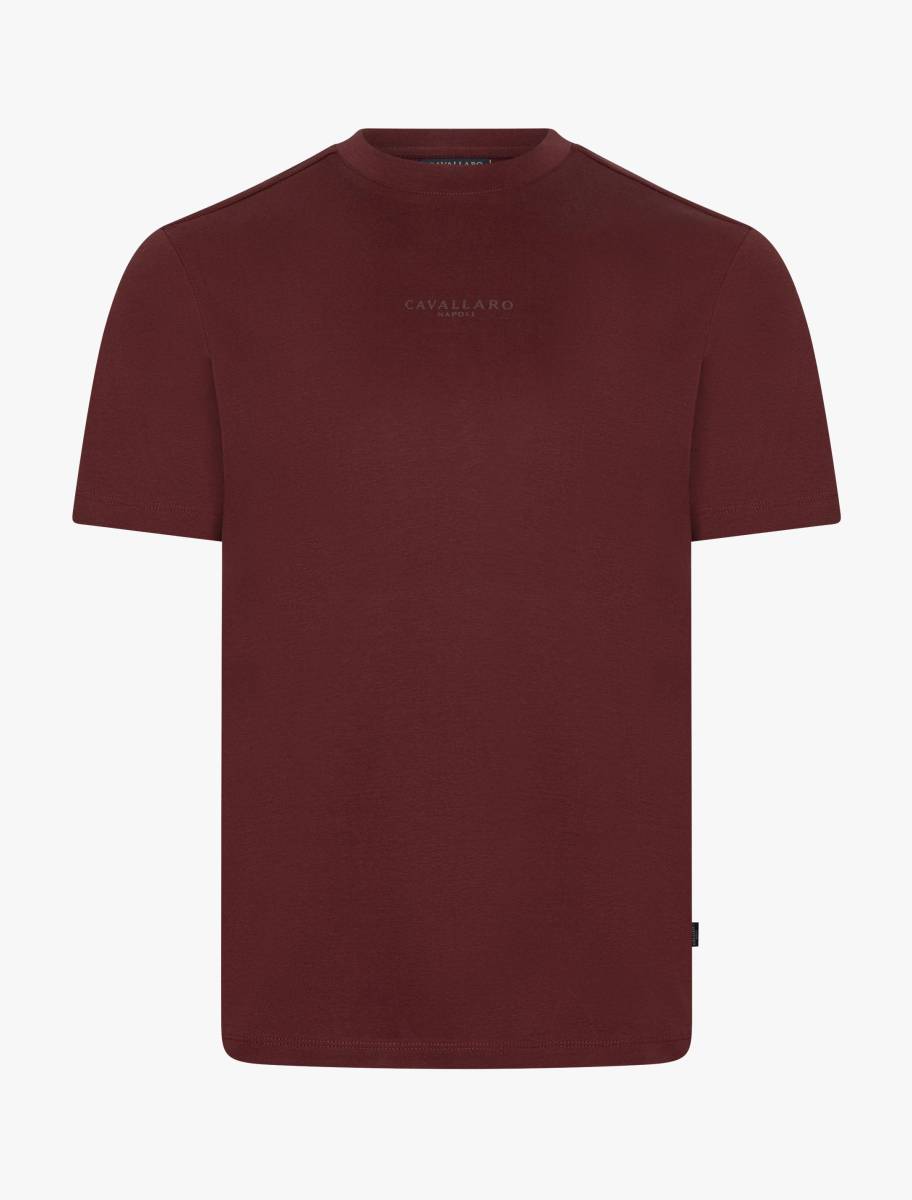 Cavallaro Luciano Tee burgundy